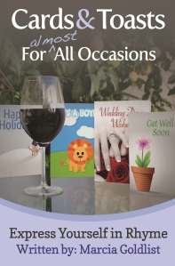 Not sure what to say in your greeting card or for a toast? Check inside Cards & Toasts For Almost All Occasions.